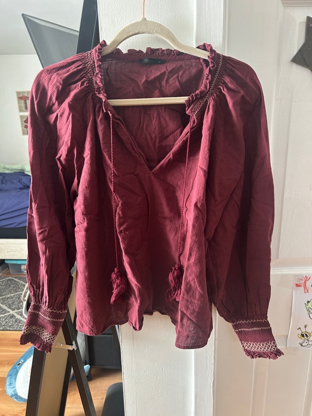 Zara Blouse with Tassels